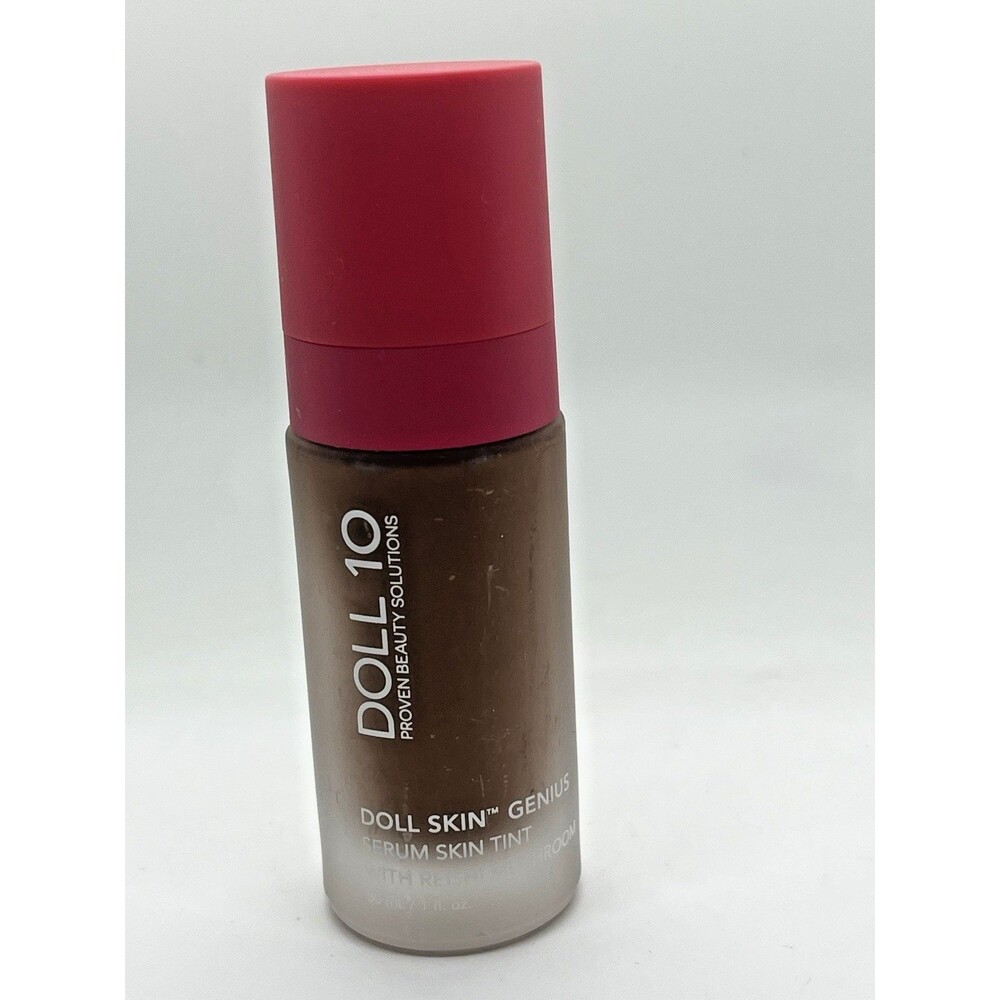 Doll 10 Skin Genius Serum Tint Foundation Reishi Mushroom Face Makeup 30mL Rich